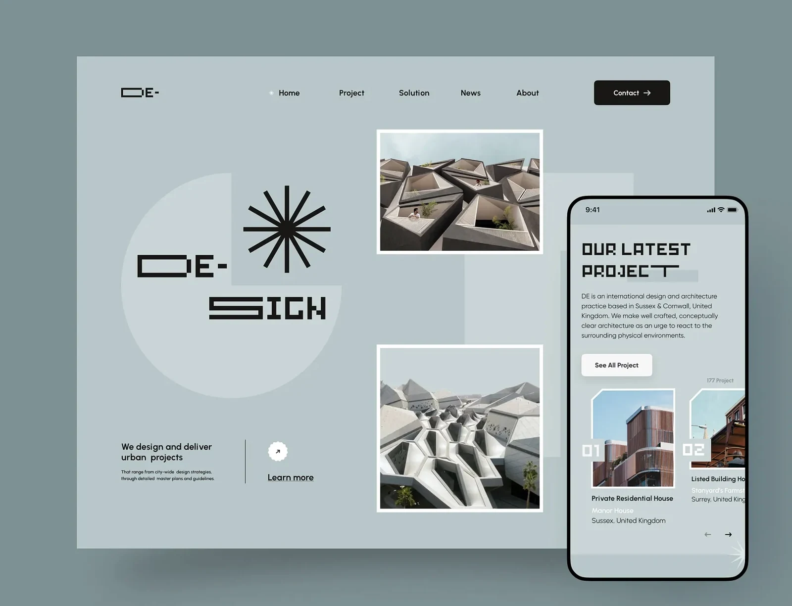 DE — Architectural Studio — Architecture · Site web