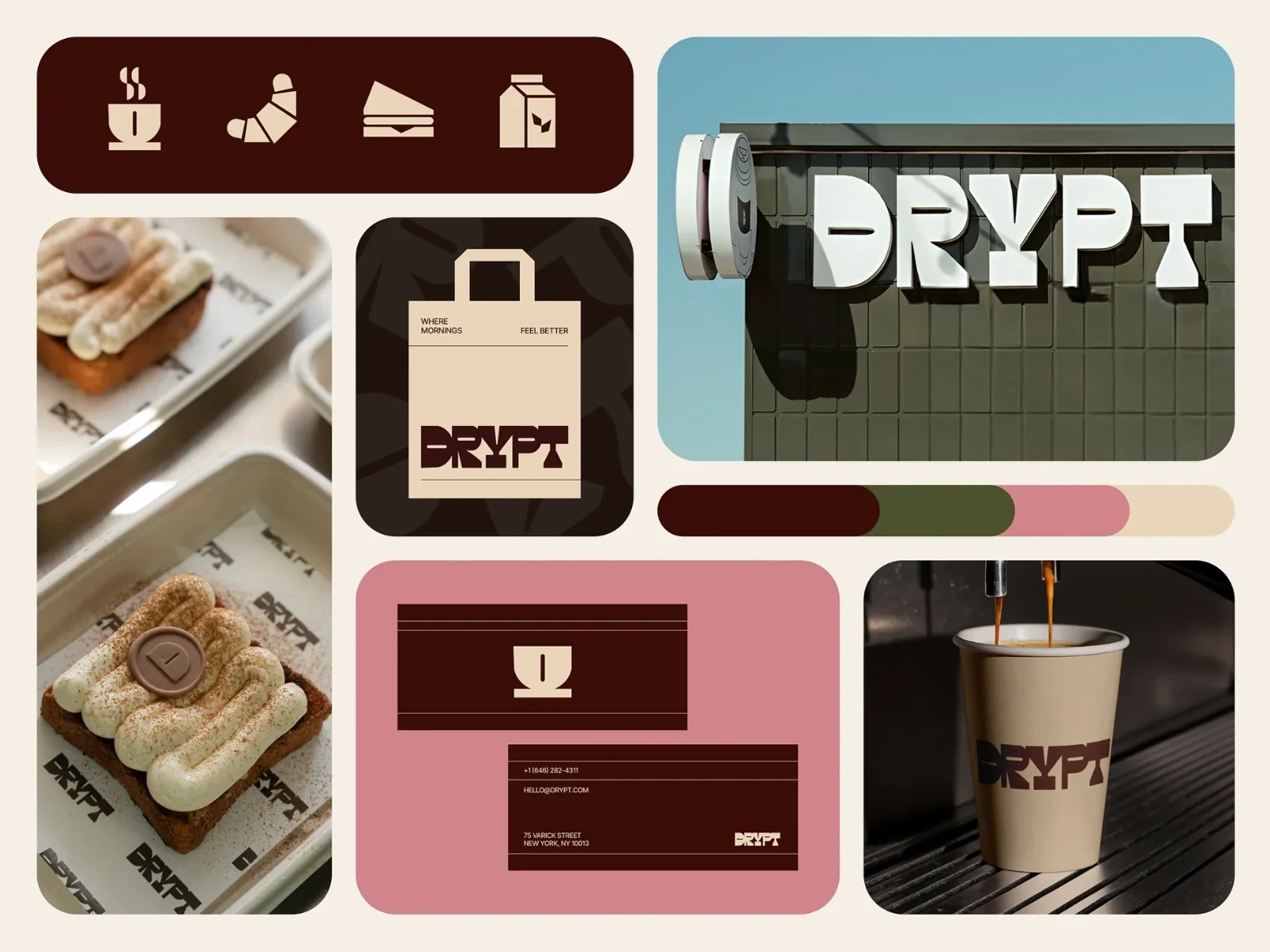 Identité de café DRYPT