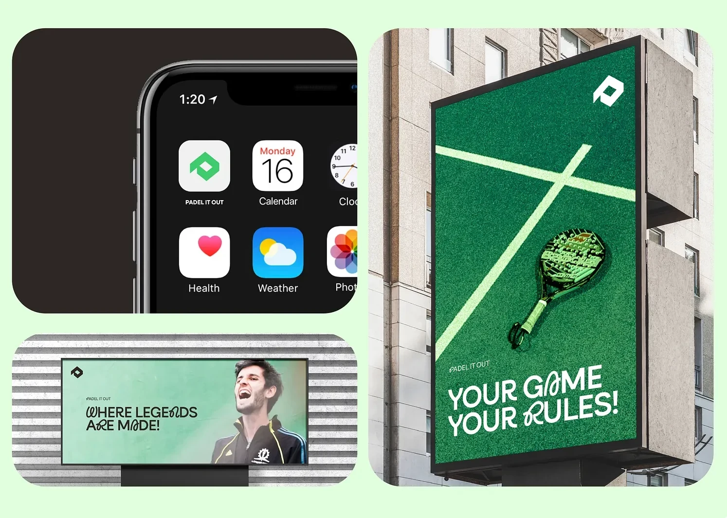 Padel It Out — composition 3
