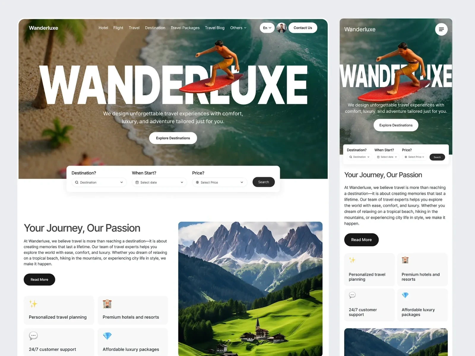 Wanderluxe — composition 2